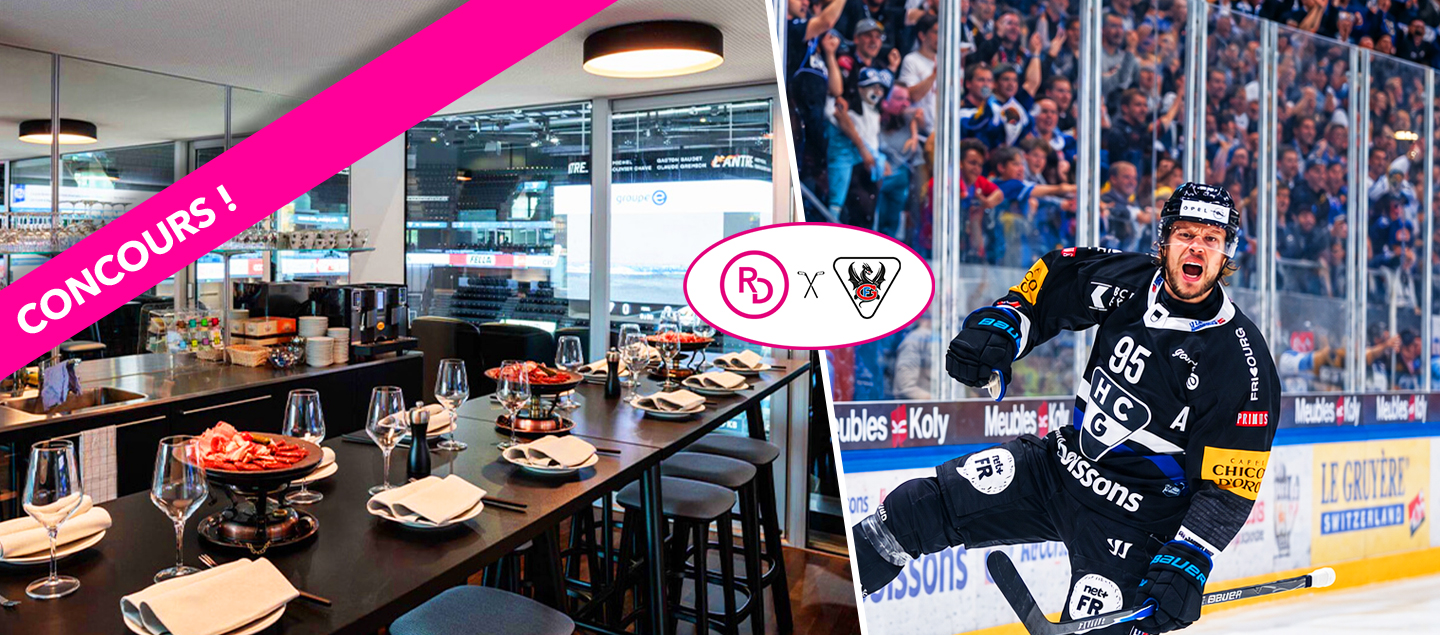 Concours - 12 entrées VIP en Loge SkyBox Fribourg-Gottéron VS HC Lugano (17 septembre 2026) à gagner d'une valeur de CHF 4'800.-