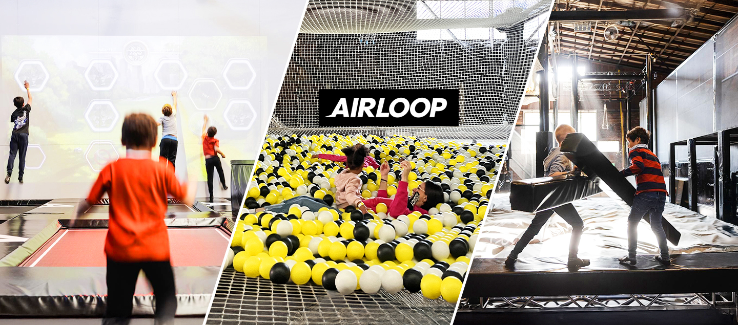 Entrée à AIRLOOP avec 6 activités au choix - 1h ou 2h pour 1 ou 2 personnes
