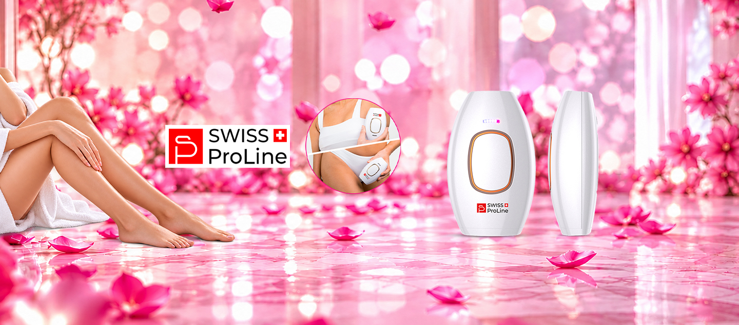 Épilateur permanent IPL à lumière pulsée Swiss ProLine