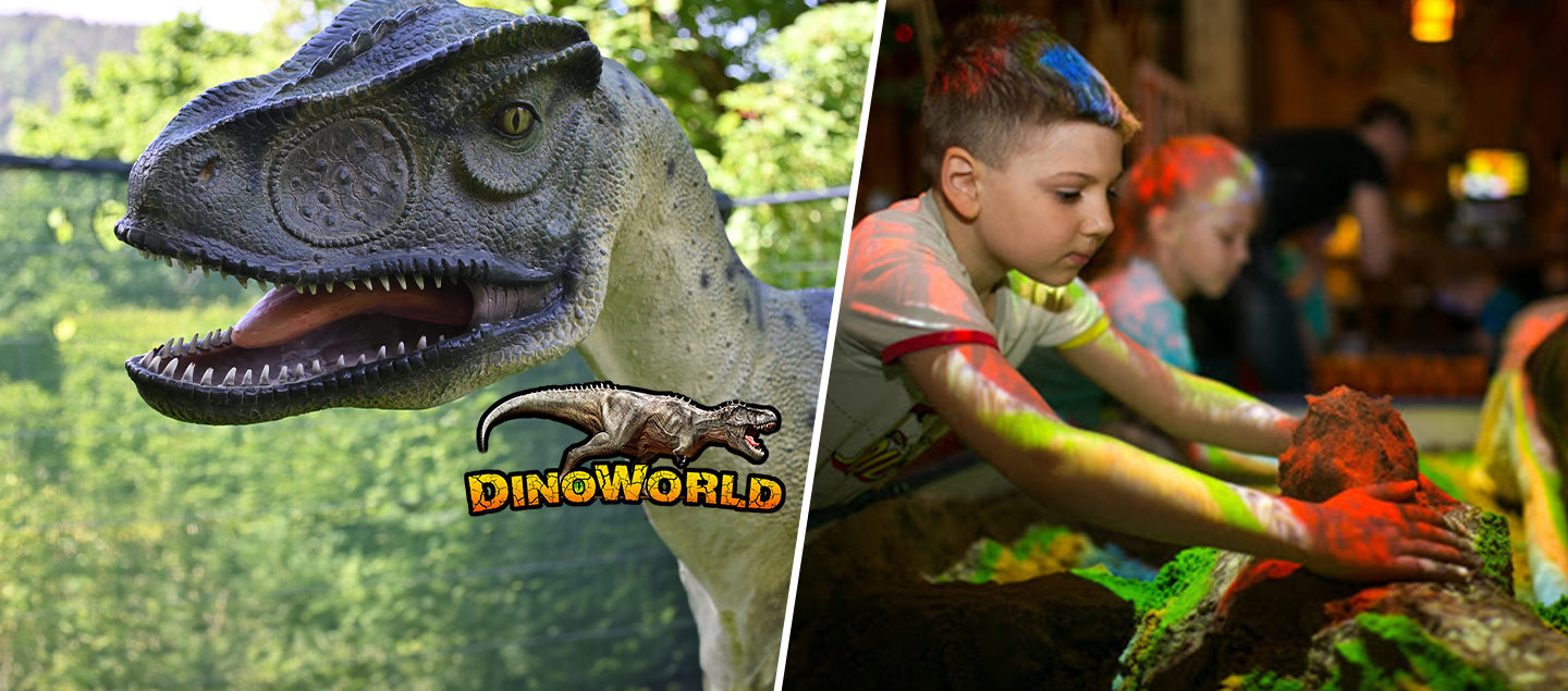 Entrée au Parc DinoWorld