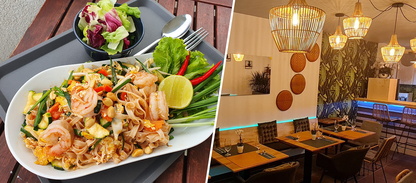 Menu Découverte Thaï au choix avec entrée et dessert dès 2 personnes