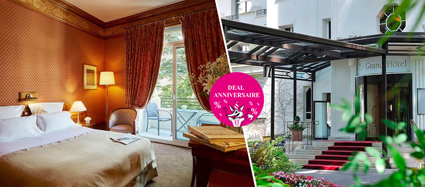 Séjour de luxe au Grand Hôtel du Domaine de Divonne**** à Divonne-les-Bains avec accès à l'espace détente pour 2 personnes