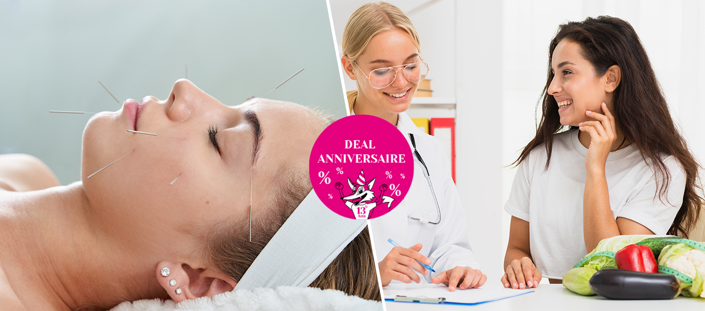 Massage Acupuncture perte de poids avec séance Nutrition