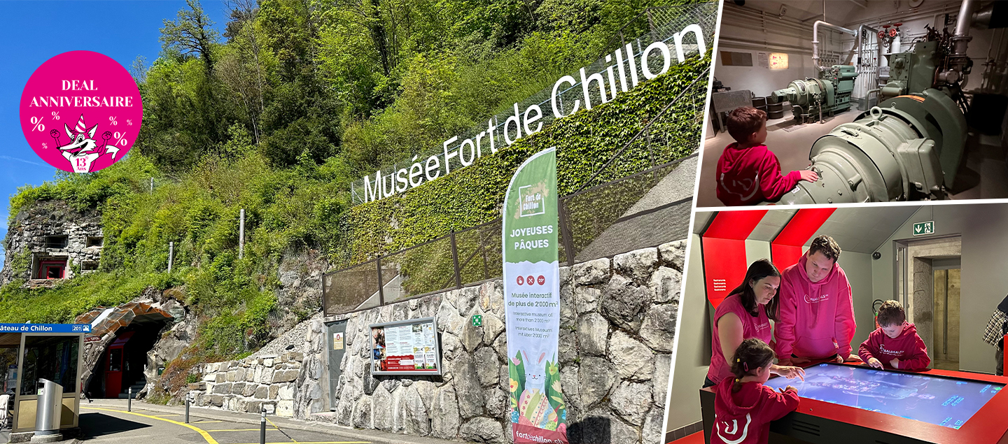 1 Entrée au Musée Fort de Chillon