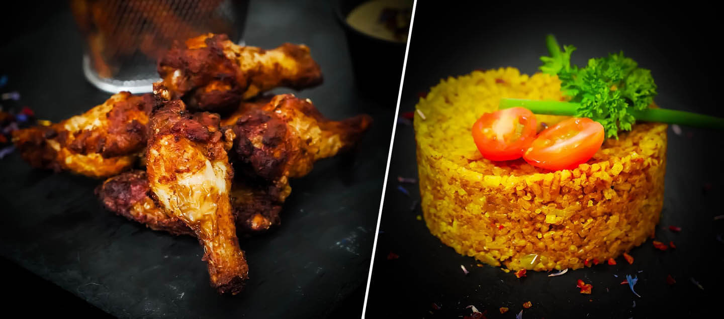 Menu découverte Afro Fusion avec entrée, dessert et 1 boisson (à emporter ou en livraison) dès 2 personnes