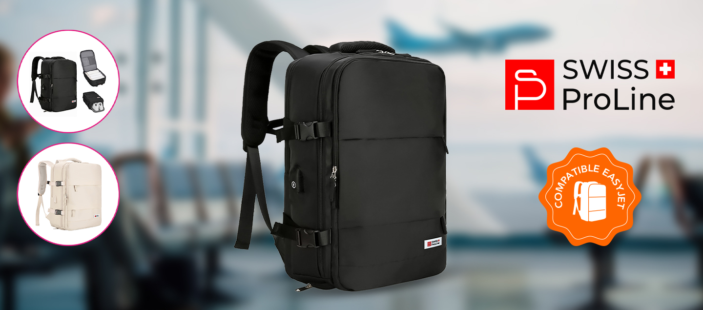 Sac à dos multifonctions (compatible Easyjet - 45cm) Swiss ProLine