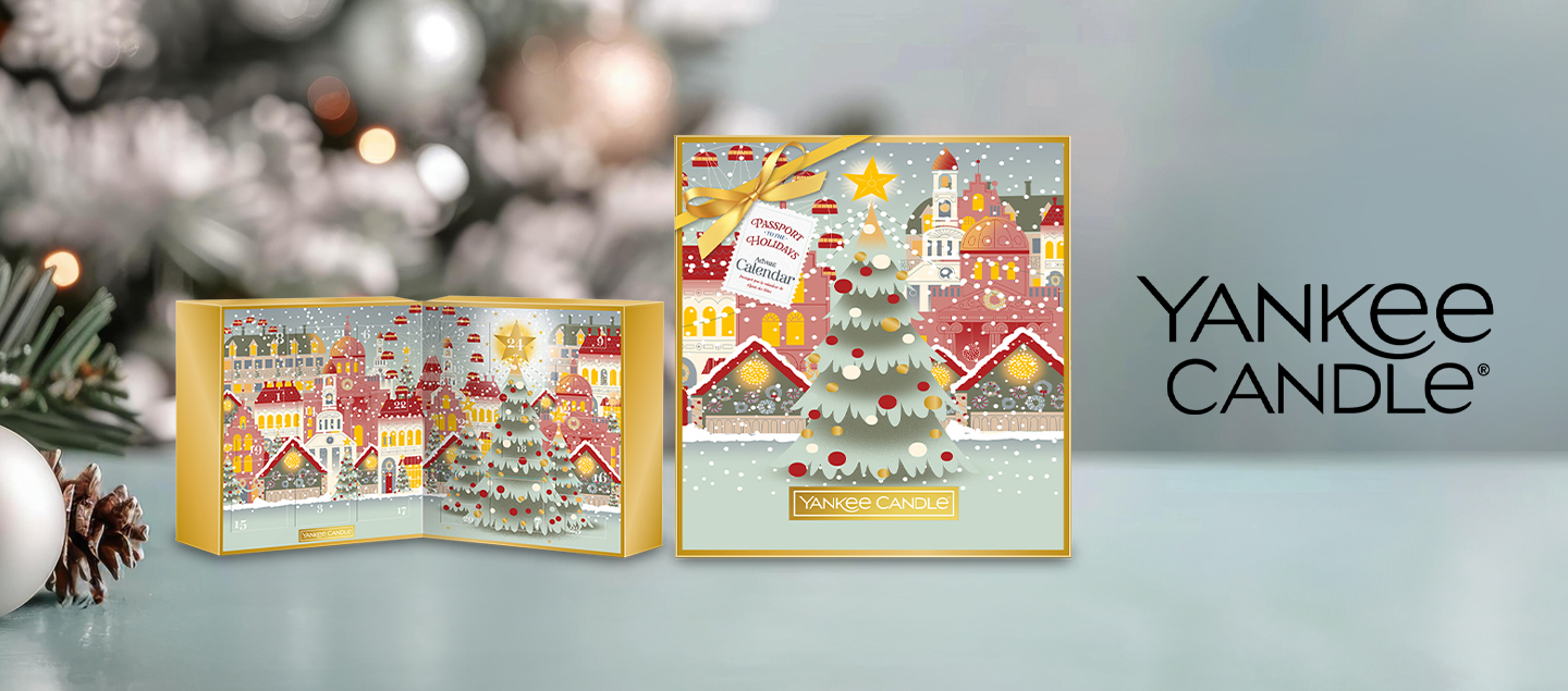 Calendrier de l'Avent Bougies Yankee Candle 