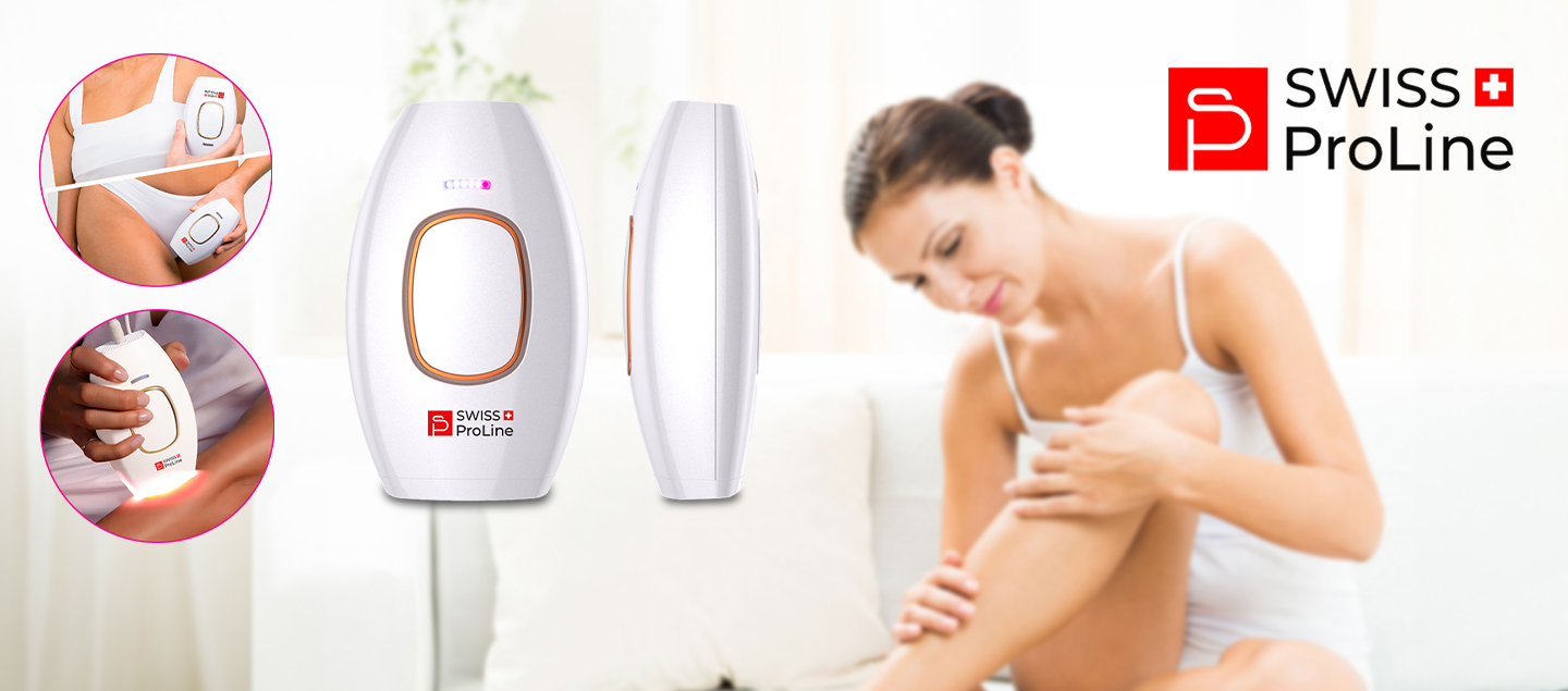 Épilateur permanent IPL à lumière pulsée Swiss ProLine