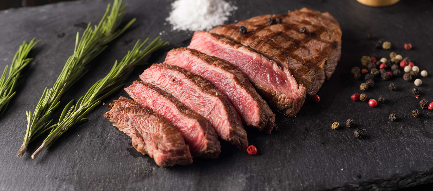 Menu Steak de bœuf avec entrée et dessert dès 2 personnes
