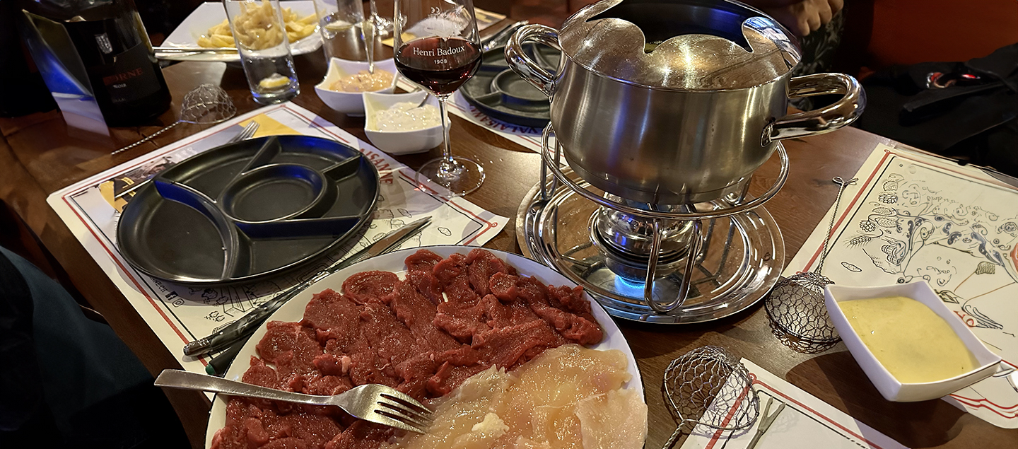 Menu Fondue chinoise avec entrée dès 2 personnes