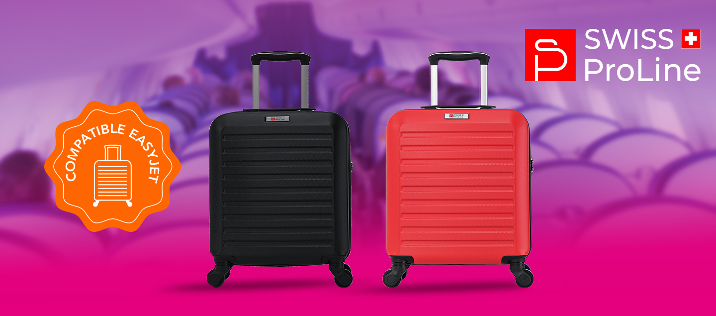 Valise cabine compatible EasyJet (45cm) Swiss ProLine