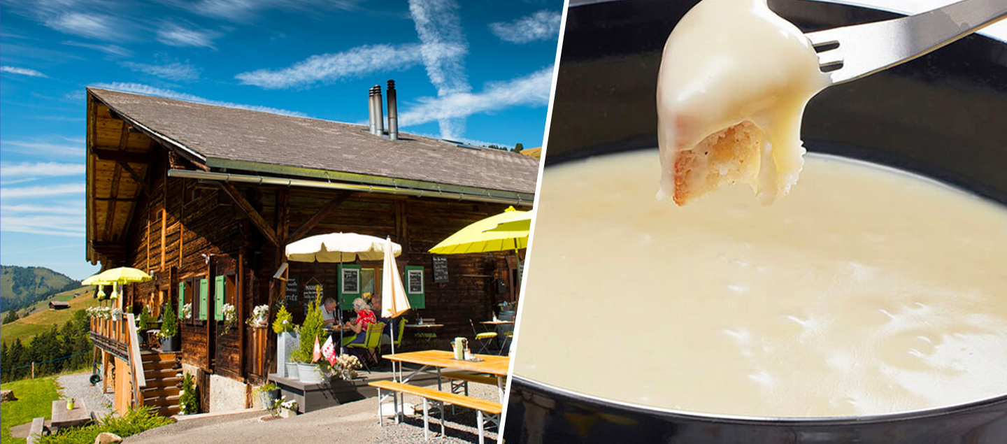 Séjour dans un chalet à Morgins avec Petit-déjeuner et Fondue au fromage pour 2 ou 4 personnes