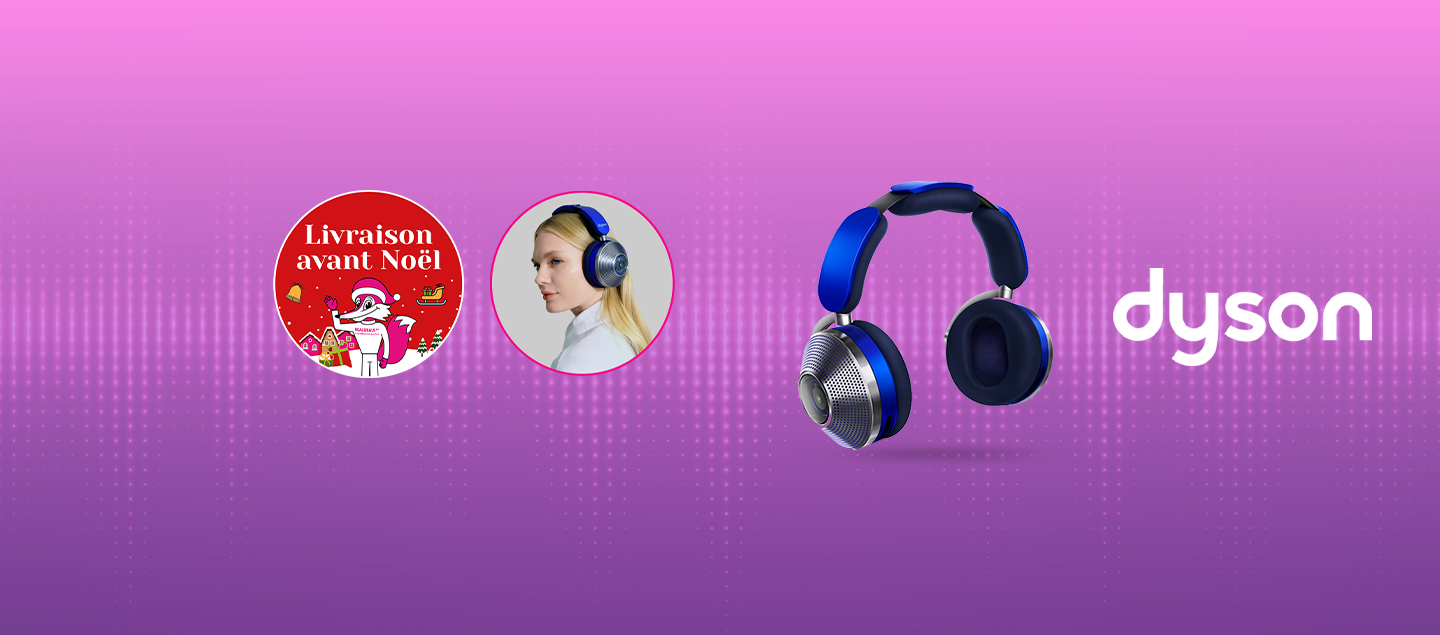 Casque Bluetooth sans fil DYSON
