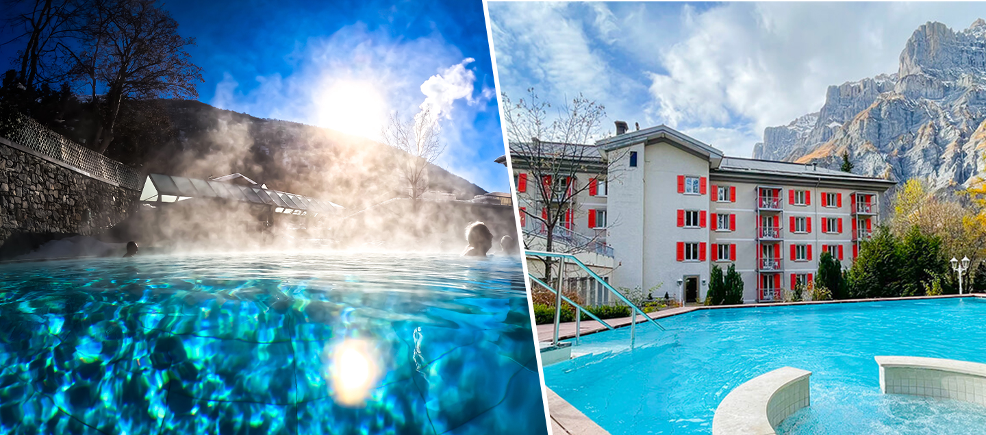 Séjour à Loèche-les-Bains avec accès au Spa et Petit déjeuner pour 2 personnes