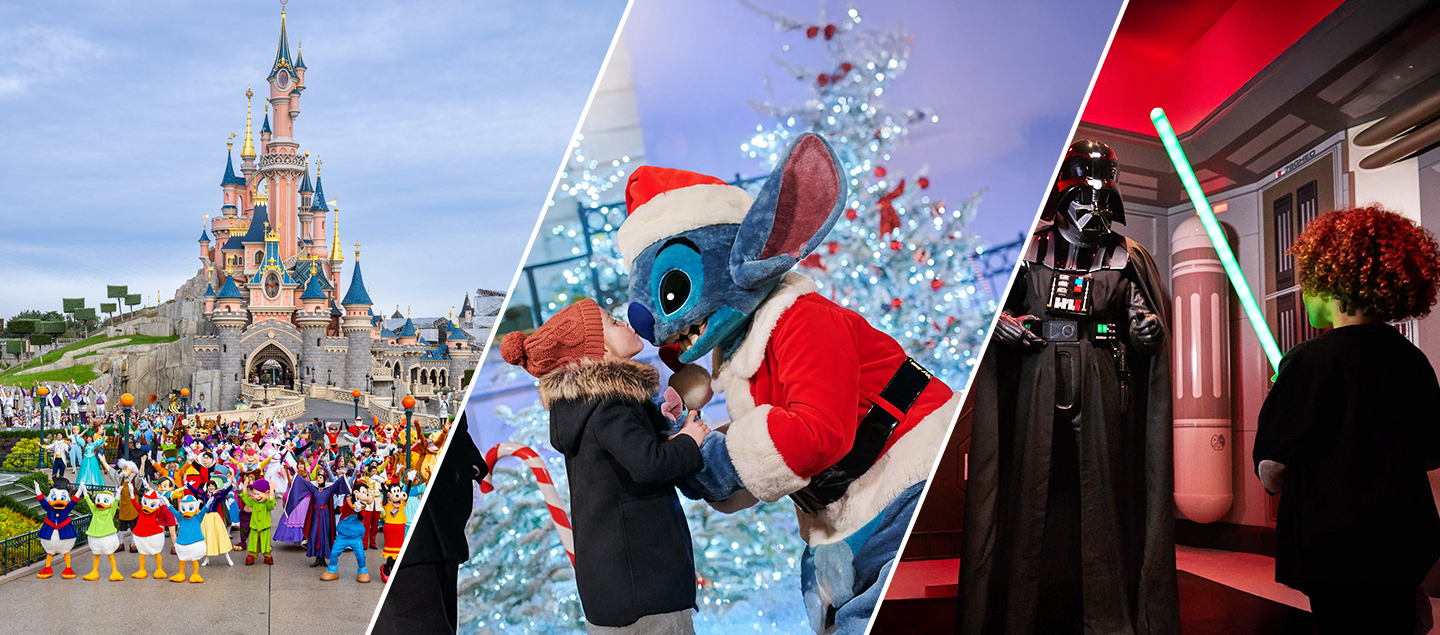 Entrées à Disneyland Paris avec Hôtel 3*** et Petit-déjeuner dès 2 personnes