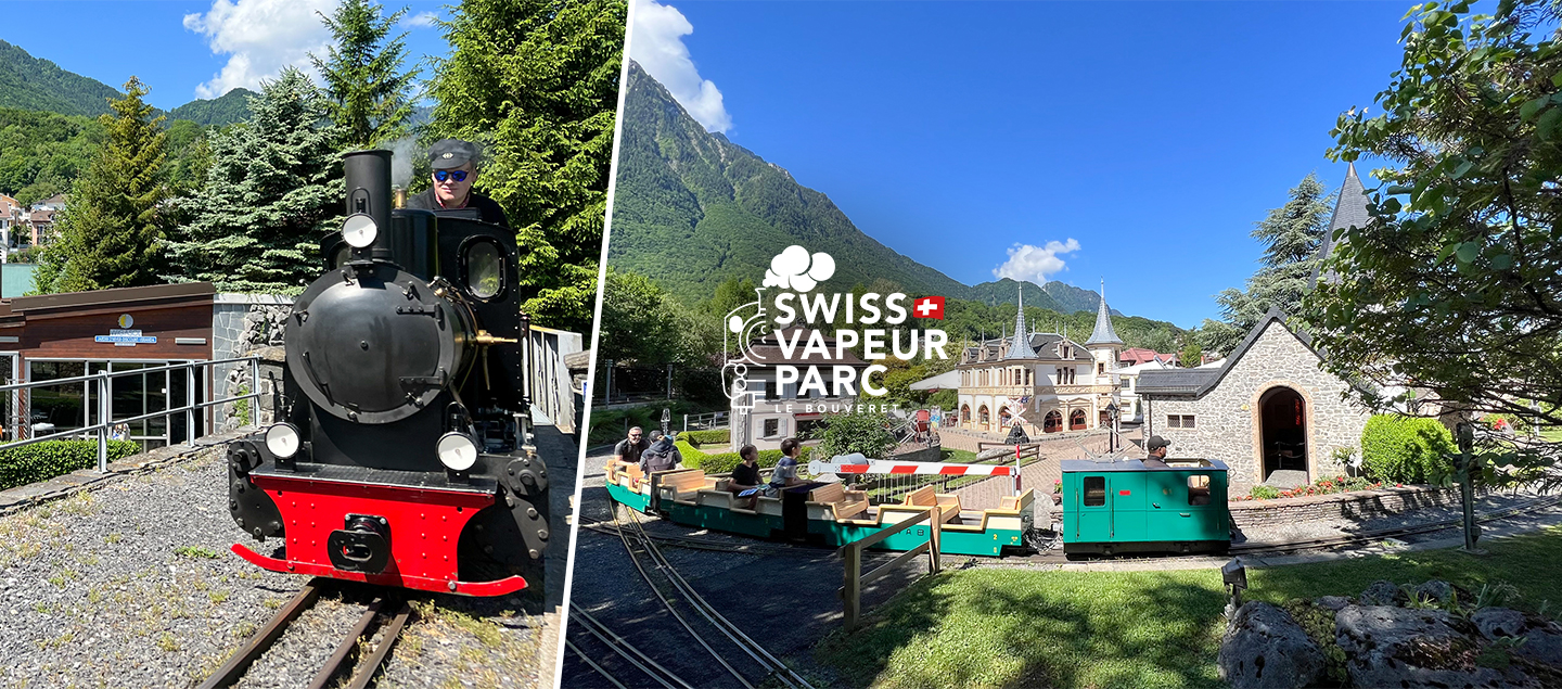 Entrée journalière au Swiss Vapeur Parc