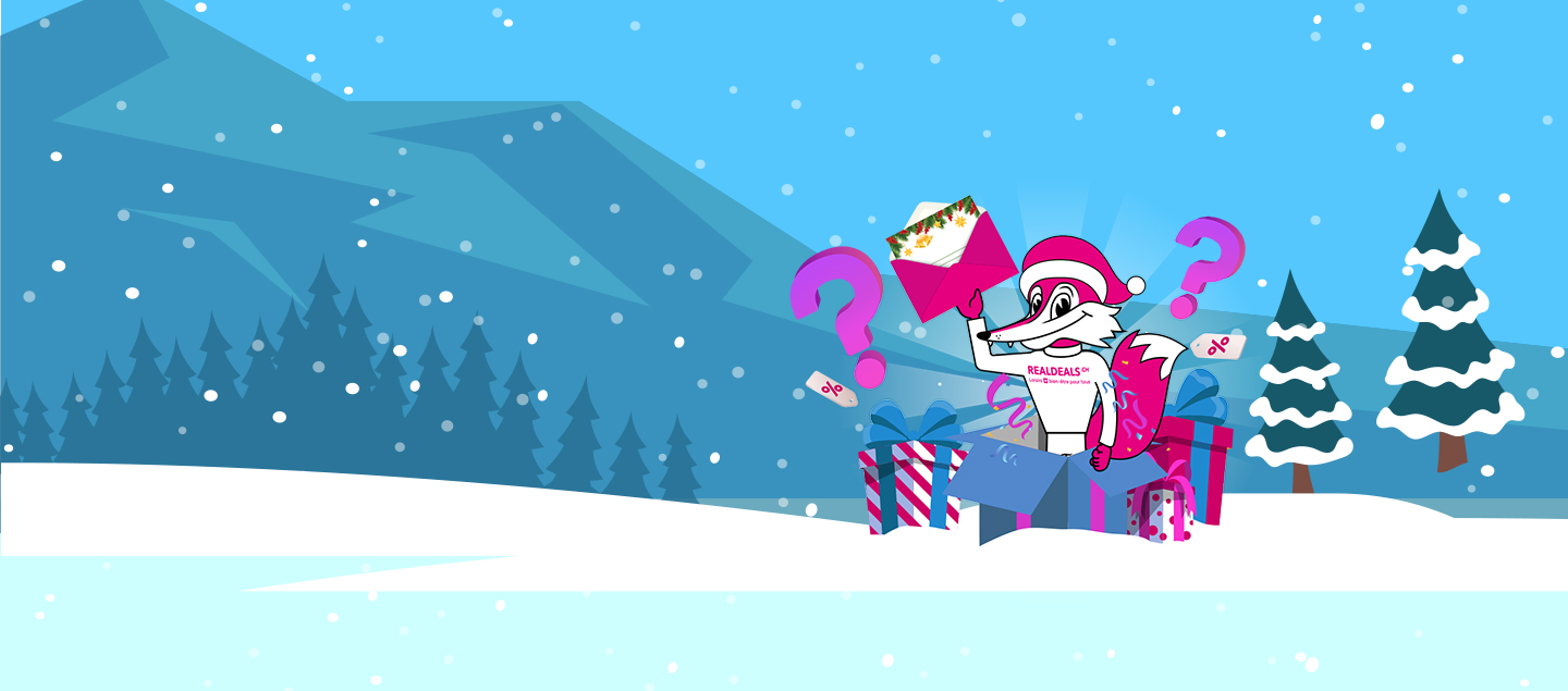 Enveloppe surprise de Noël - Livraison offerte
