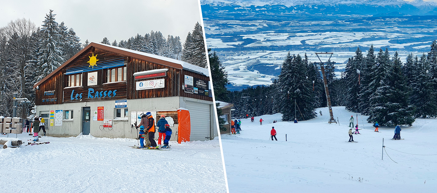 Forfait ski à Ste-Croix / Les Rasses pour 1 ou 2 personnes