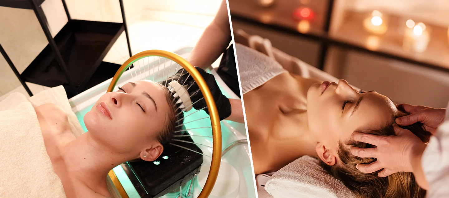 Head Spa avec ou sans Soin du visage oriental