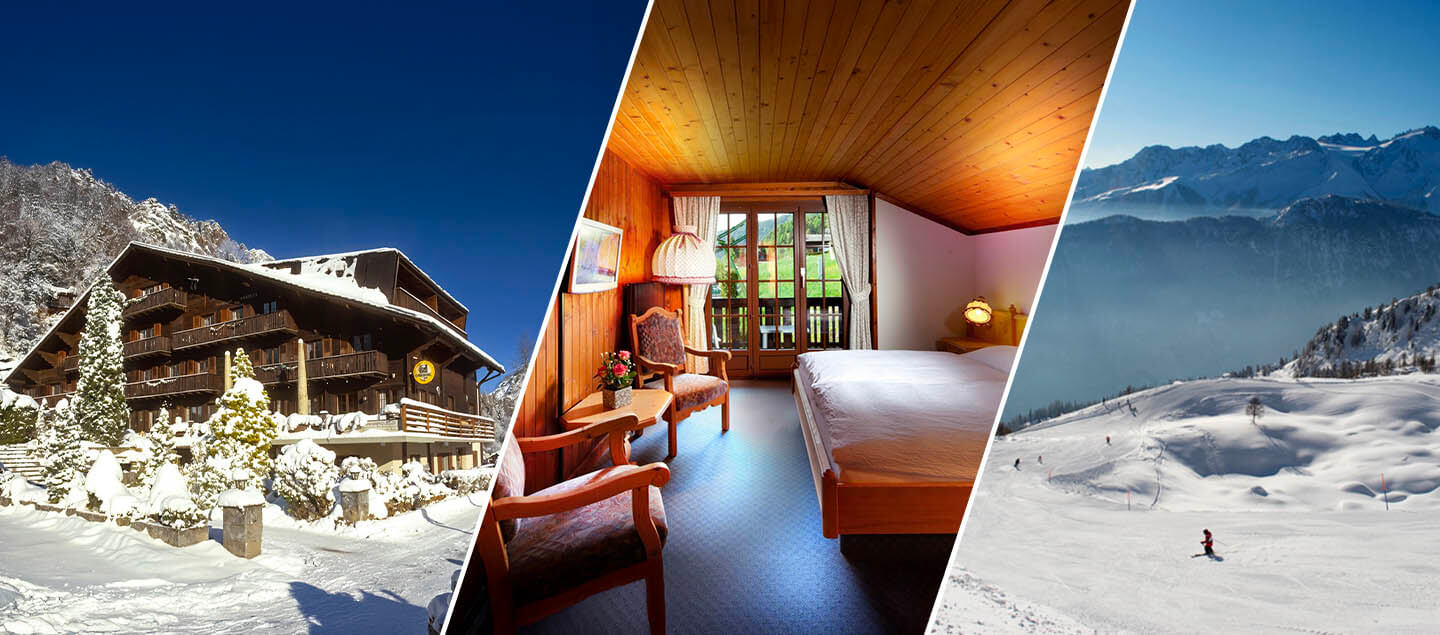 Séjour de 2 nuitées aux Marécottes avec Petit-déjeuner et avec ou sans visite au zoo des Marécottes pour 2 personnes