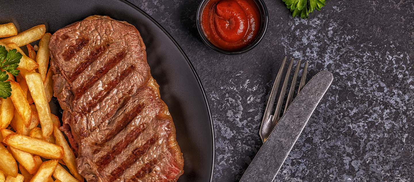 Entrecôte de cheval sauce morilles avec Kir de bienvenue et Café dès 2 personnes