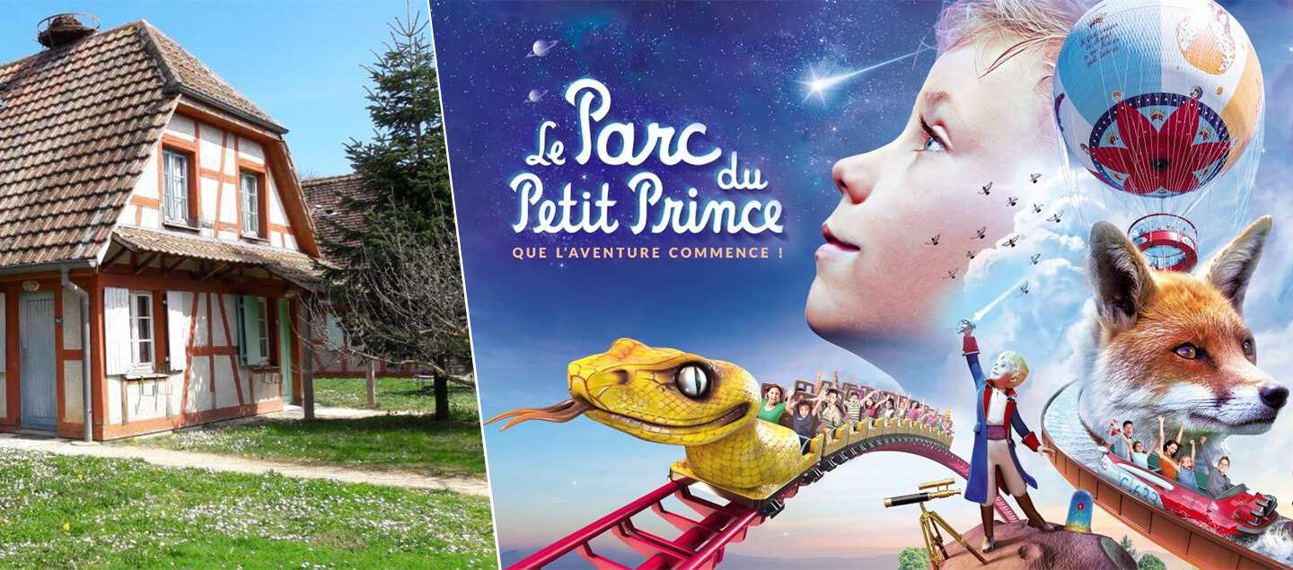 Séjour en Alsace avec entrées journalières au Parc du Petit Prince dès 2 personnes