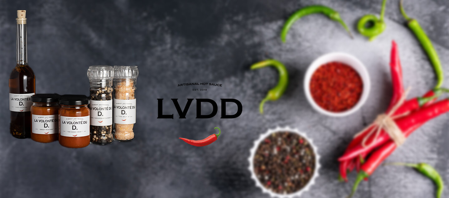 Set découverte sauces, huile et épices Artisanal Made in Suisse LVDD