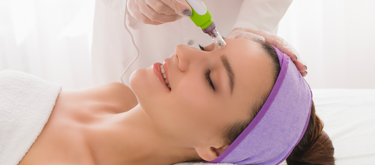 Soin du visage Microneedling