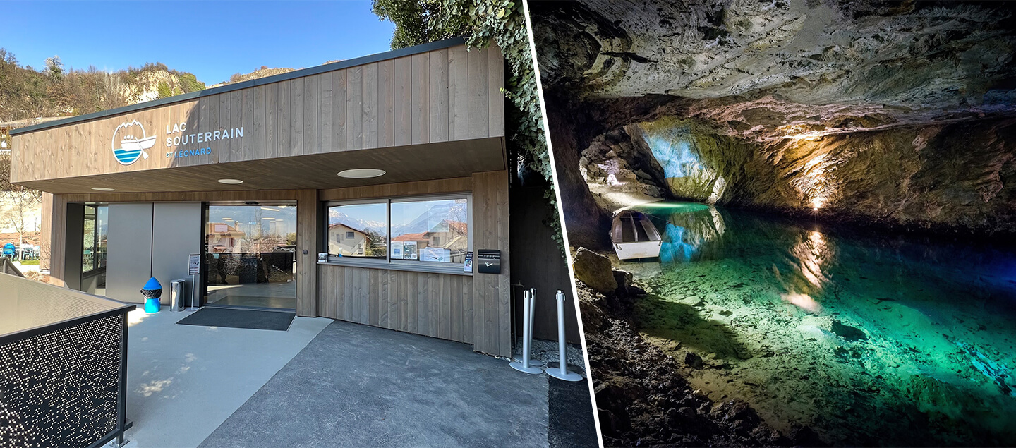 Visite guidée du Lac Souterrain de St-Léonard avec Planchette valaisanne dès 2 personnes