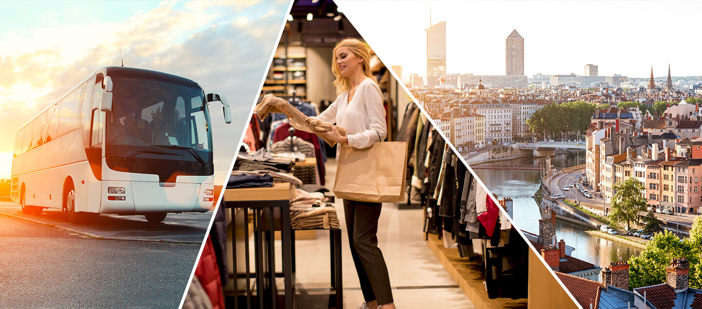 Journée shopping à La Part-Dieu à Lyon ou au Vicolungo Outlet en Italie