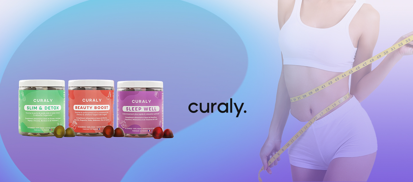 Coffret gummies découverte - Beauty Boost - Slim & Detox - Sleep Well Curaly