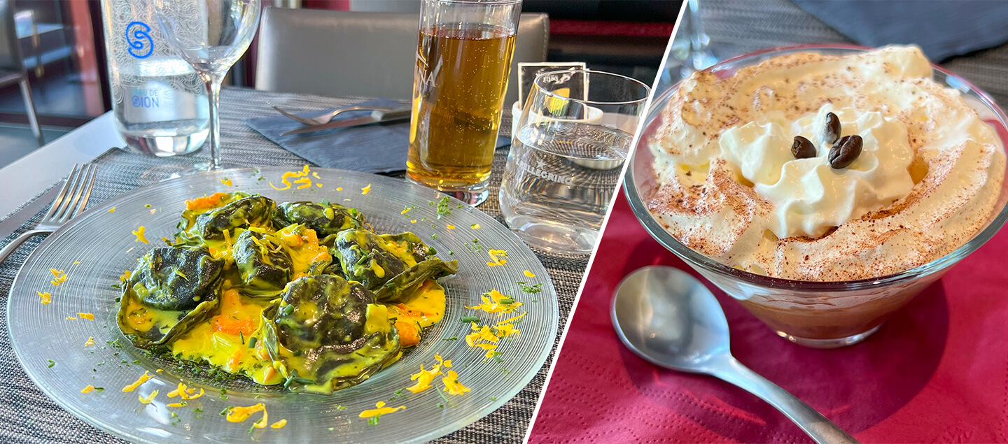 Menu pâtes au choix avec salade et dessert dès 2 personnes