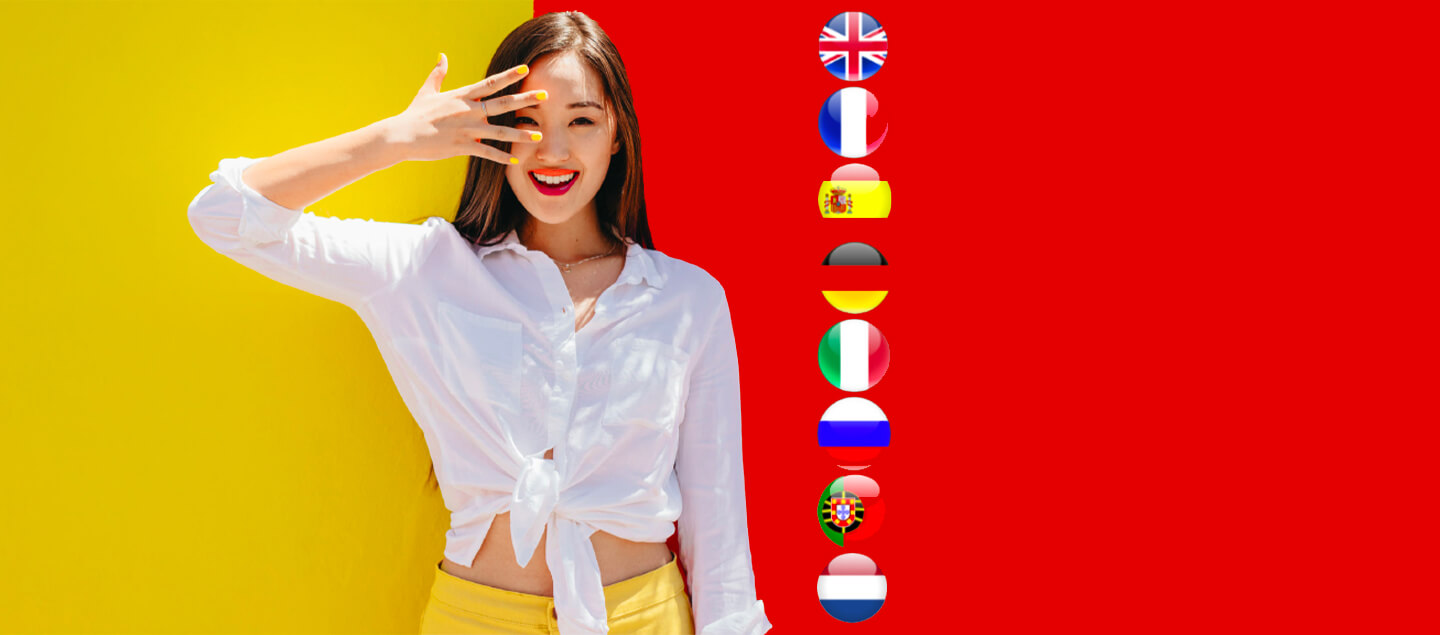 Formation linguistique en ligne avec 2 langues au choix en illimité