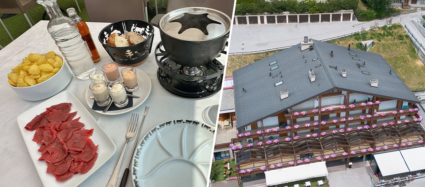 Menu Fondue bourguignonne ou chinoise avec entrée et dessert dès 2 personnes