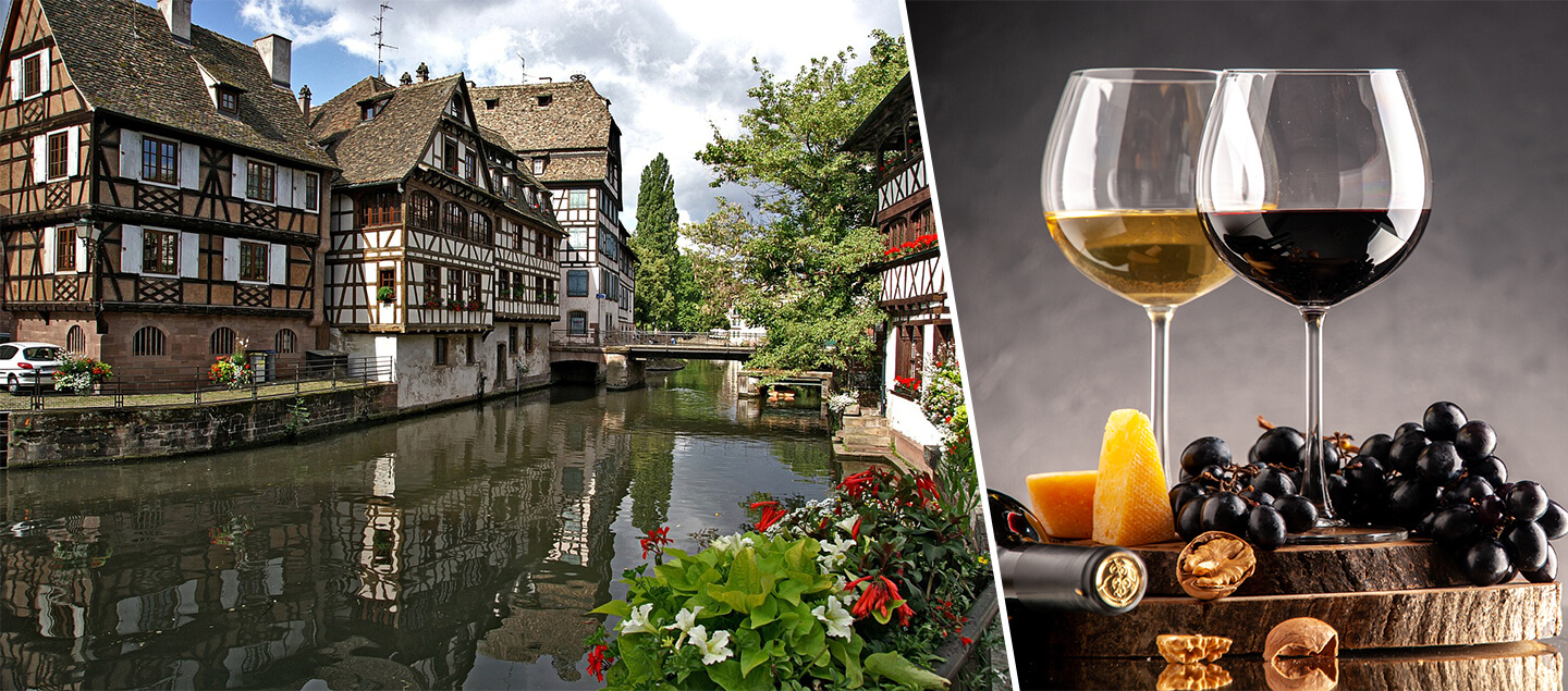 Séjour à Strasbourg dans un hôtel 4**** avec Petit-déjeuner, Menu 3 plats, Apéritif et Dégustation de vins dès 2 nuits pour 2 personnes