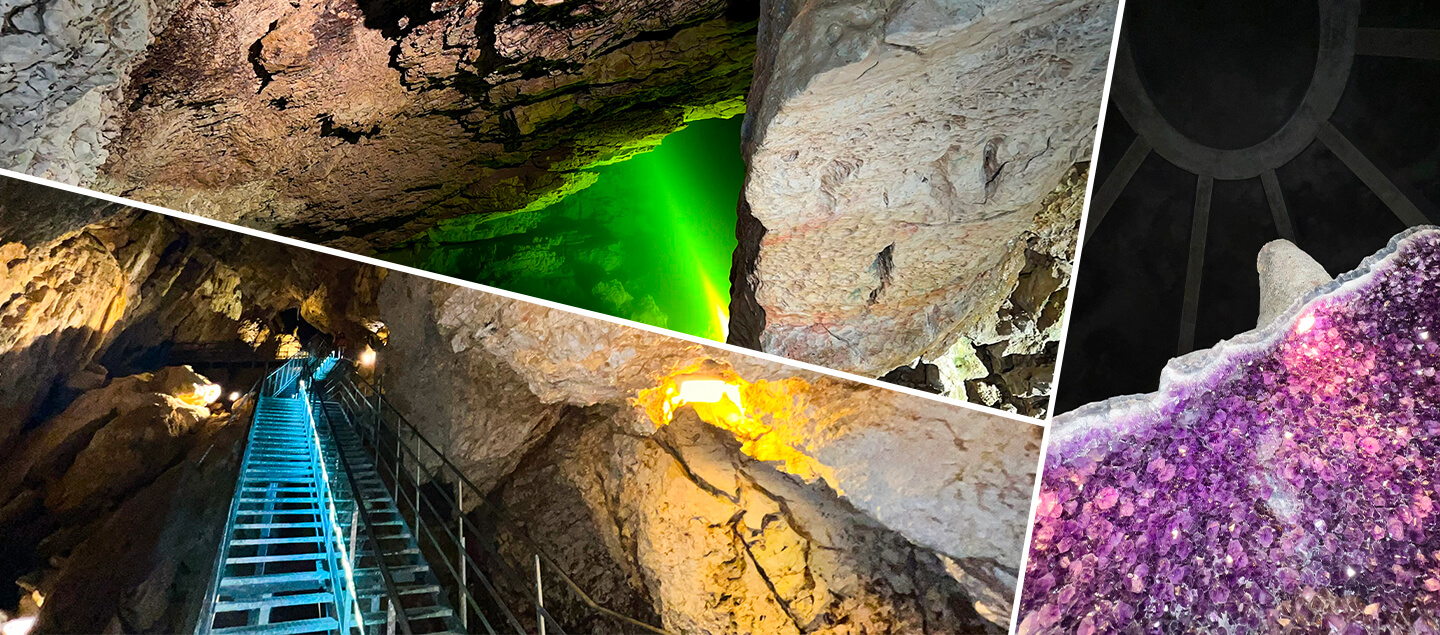 Visite féerique des Grottes de Vallorbe dès 2 personnes