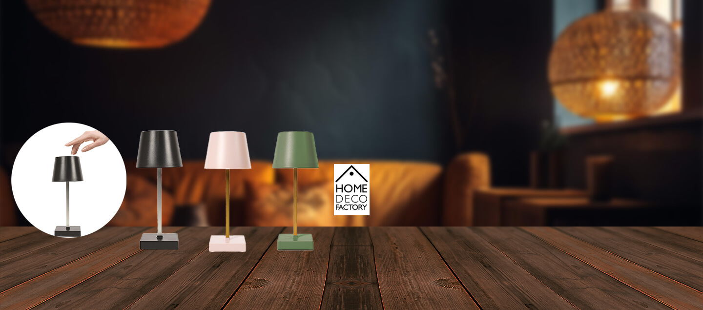 Lampe chic LED tactile