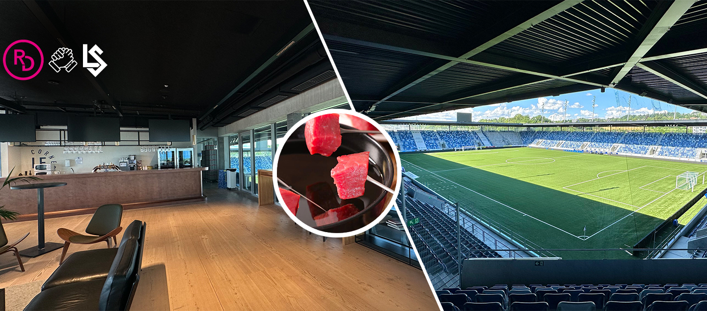 LSxRD - 1 accès VIP pour le match communautaire Realdeals.ch (LS VS Saint-Gall) sur une terrasse privée au stade de la Tuilière avec Fondue Glareyarde et boissons incluses (bière, vin, minérale)