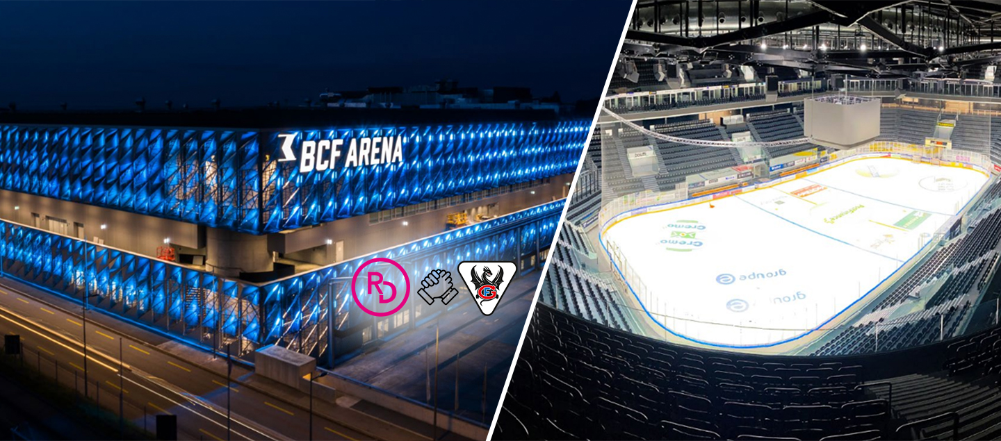 FGxRD - 1 accès pour le match communautaire Realdeals.ch (Fribourg-Gottéron VS Davos) sur une terrasse privée à la BCF Arena avec Repas inclus
