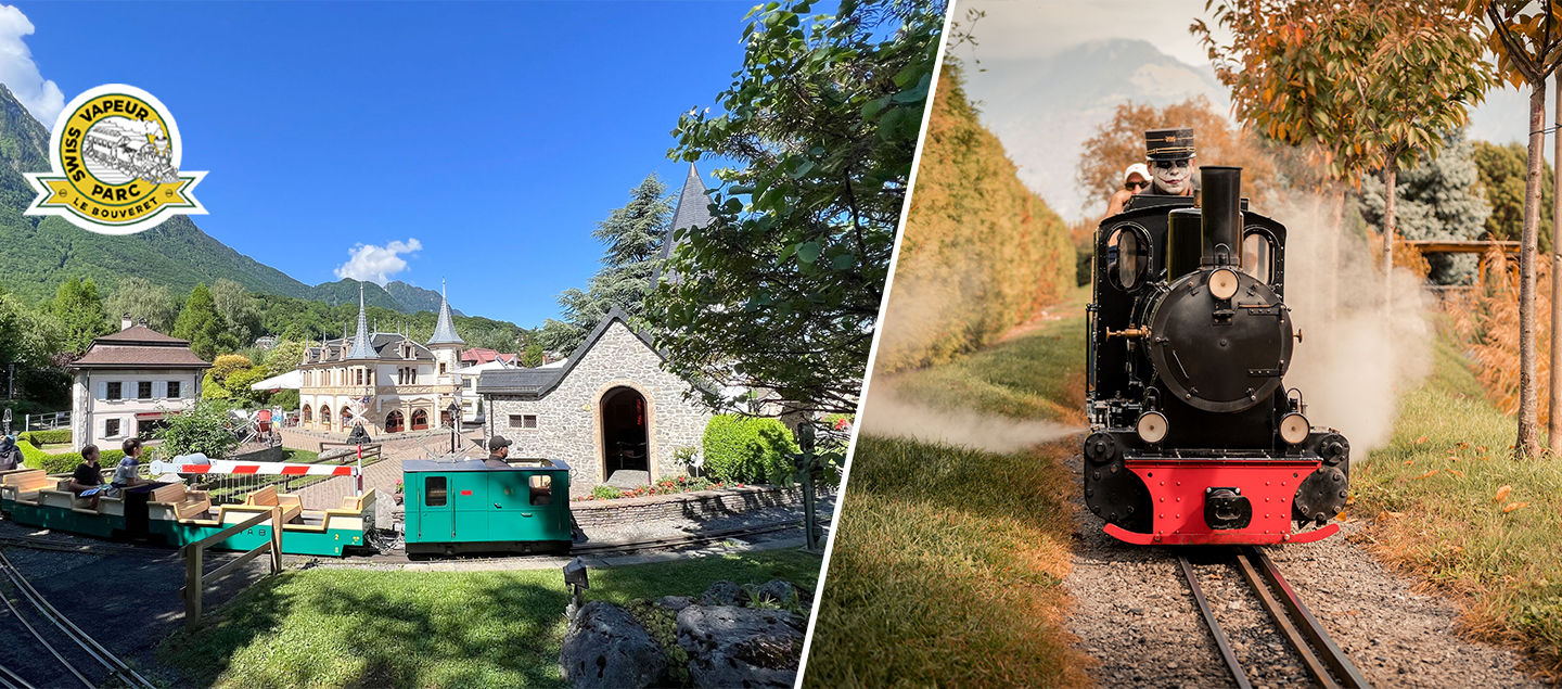 Entrée au Swiss Vapeur Parc Spécial Halloween avec accès exclusif Realdeals.ch le 13 ou 20 octobre 2023