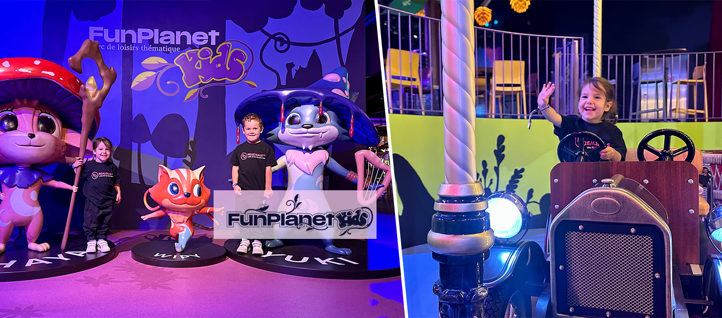 Merci FunPlanet - 1 entrée enfant au FunPlanet Kids - DEAL exclusif Anniversaire Realdeals.ch