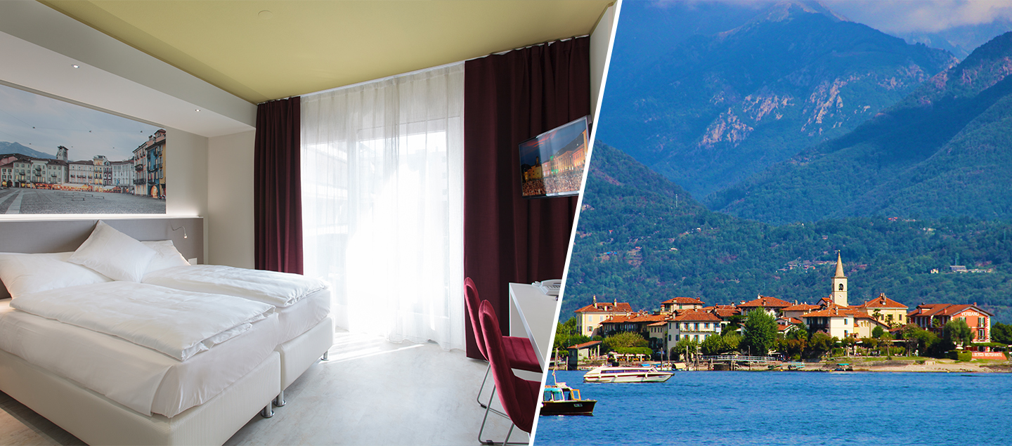 Séjour à Locarno avec ou sans Petit-déjeuner pour 2 personnes 