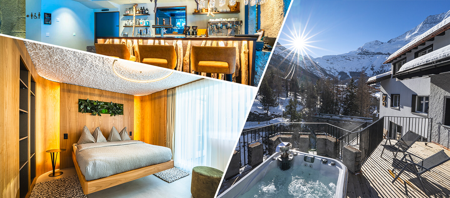 Séjour à Saas-Fee en chambre