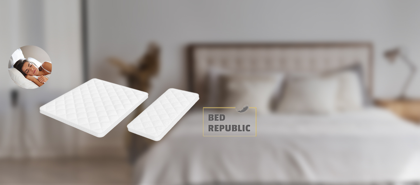 Surmatelas à mémoire de forme 5cm d'épaisseur BedRepublic