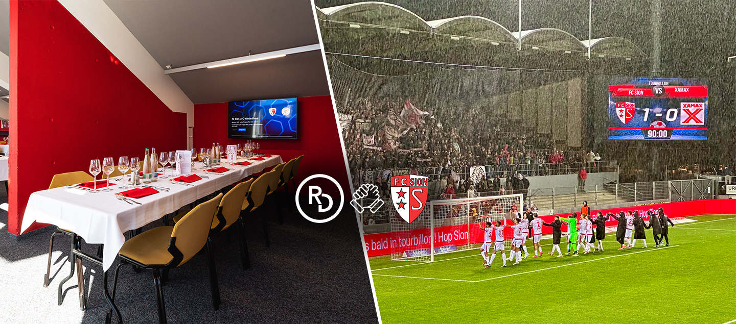 FCSIONxRD - 1 accès en Loge Platine VIP pour un match du FC Sion (menu VIP et boissons incluses)