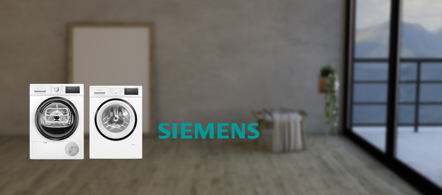 Tour Lave-Linge et sèche-Linge Siemens (Kit de Superposition inclus) - Livraison offerte