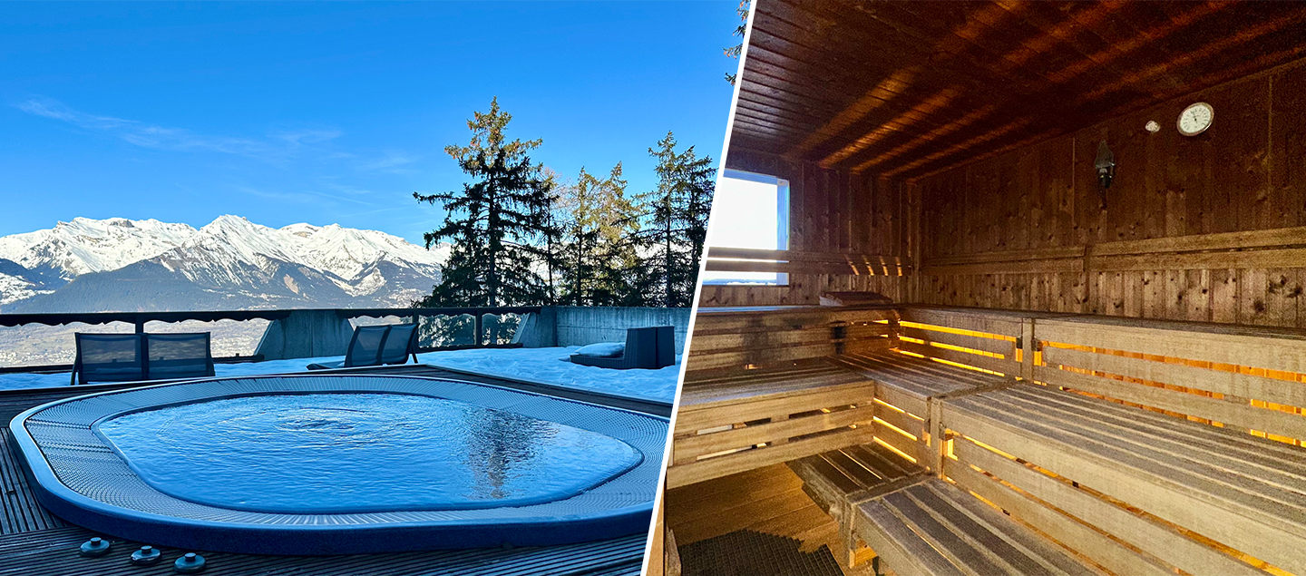 LSxRD - Journée détente au Chalet Royal*** à Veysonnaz avec accès à l'espace Wellness et Menu 3 plats pour 2 personnes