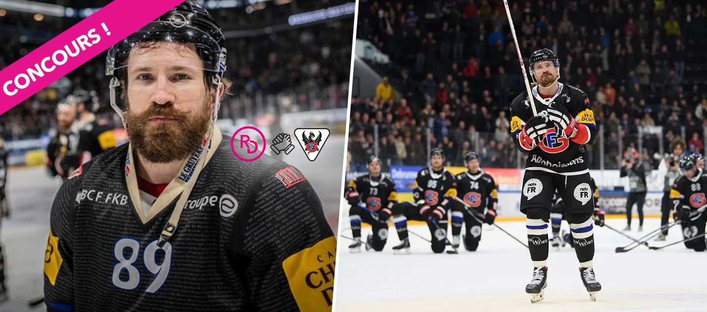 Concours exceptionnel - Gagnez le Maillot officiel 2023-2024 de Fribourg-Gottéron dédicacé par Andreï Bykov d'une valeur inestimable