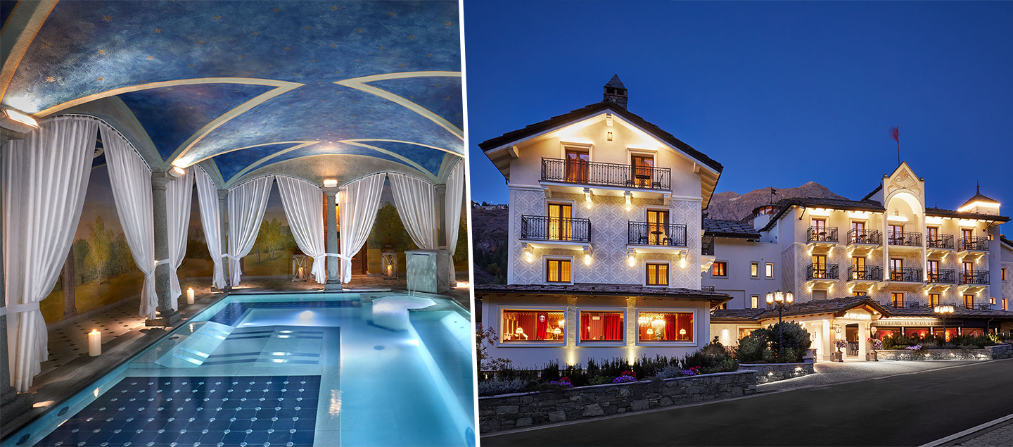 Séjour à l'Hôtel Miramonti**** avec Petit-déjeuner, Repas 5 plats, Massage et accès illimité à l'espace détente pour 2 personnes