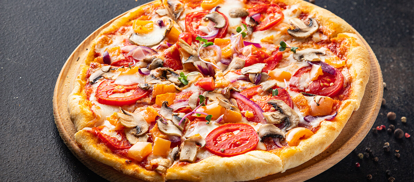 Menu pizza au choix avec entrée et dessert dès 2 personnes